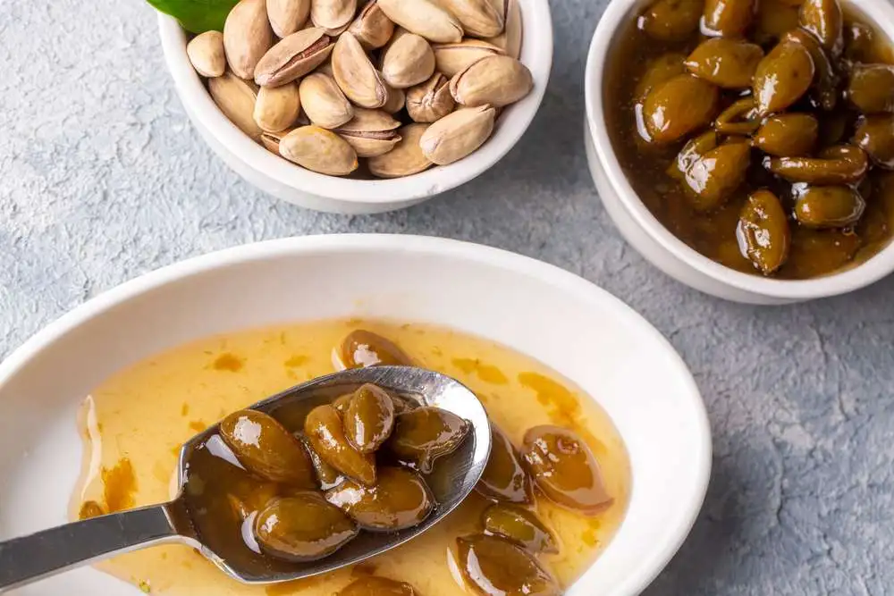 طرز تهیه مربای پوست پسته