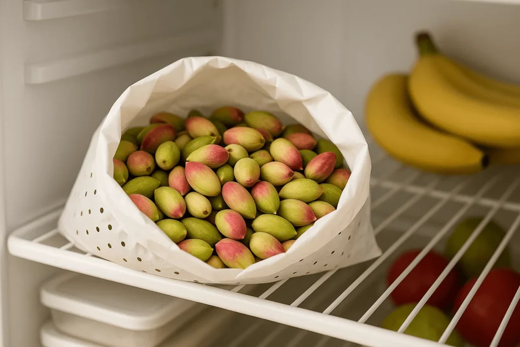 نگهداری پسته تازه با پوست