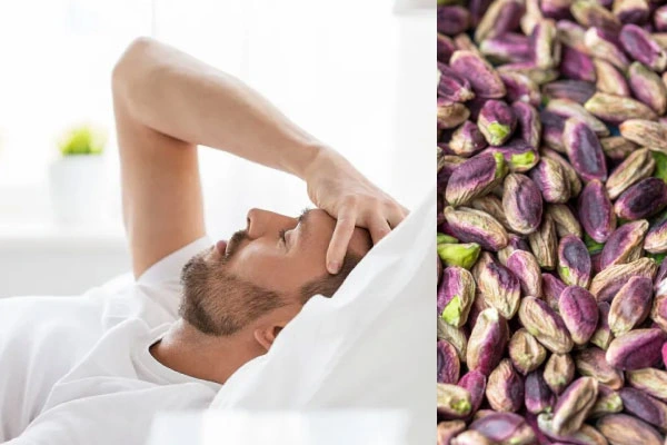 خوردن پسته قبل از خواب