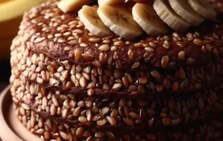 کیک رژیمی با جو دوسر