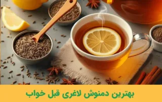 بهترین دمنوش لاغری قبل خواب